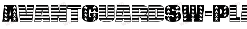 AvantGuardSW-Plain R字体转换